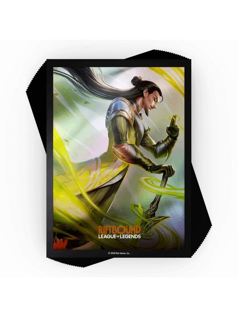 Riftbound: League of Legends TCG - Unleashed Art Sleeves: Master Yi, Wuju Master Riftbound: League of Legends TCG - Unleashed Art Sleeves: Master Yi, Wuju Master