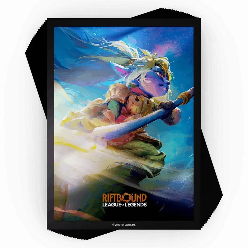 Riftbound: League of Legends TCG - Unleashed Art Sleeves: Poppy, Keeper of the Hammer