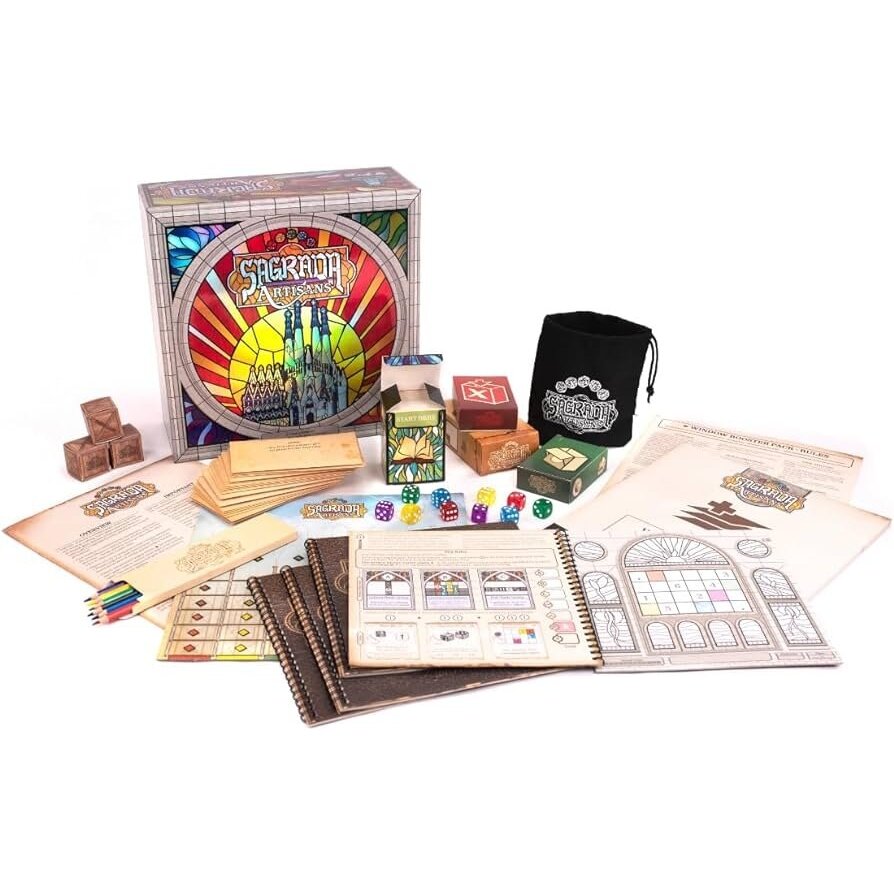 Sagrada Artisans (2023) Board Game 1 Sagrada Artisans (2023) Board Game 1