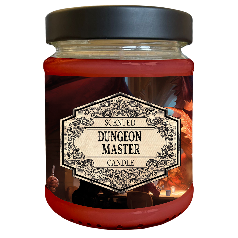 Scented Candle Dungeon Master with Surprise Dice Scented Candle Dungeon Master with Surprise Dice