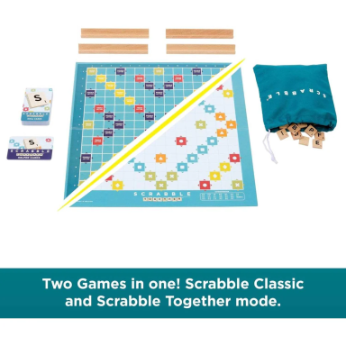 Scrabble Refresh (Wood tiles)