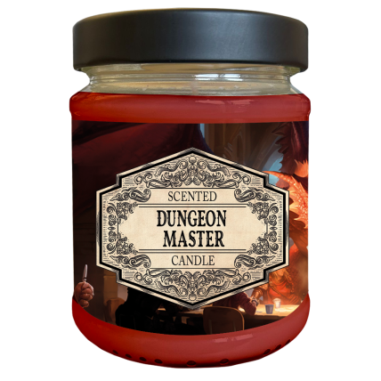 Scented Candle Dungeon Master with Surprise Dice Scented Candle Dungeon Master with Surprise Dice