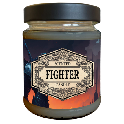 Scented Candle Fighter with Surprise Dice Scented Candle Fighter with Surprise Dice