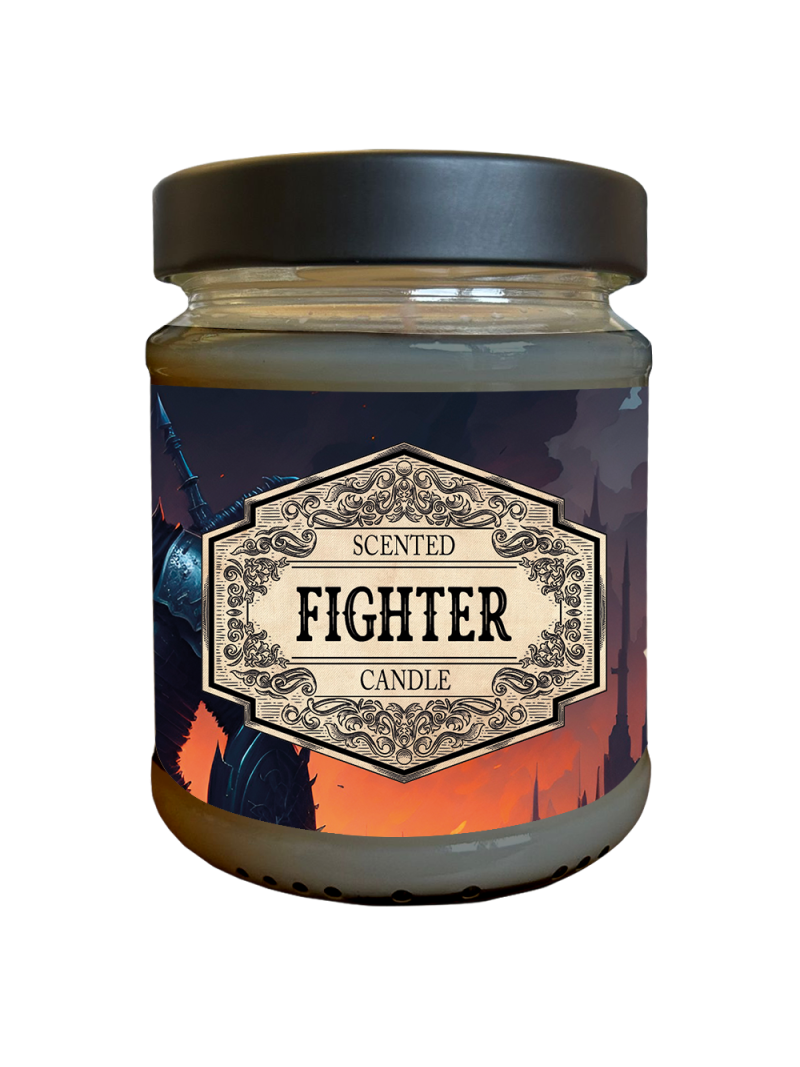 Scented Candle Fighter with Surprise Dice Scented Candle Fighter with Surprise Dice