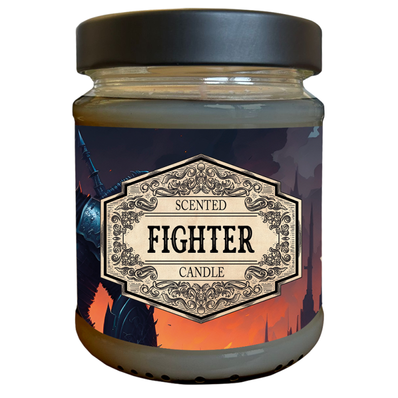 Scented Candle Fighter with Surprise Dice Scented Candle Fighter with Surprise Dice