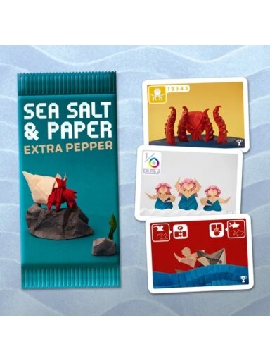 Sea Salt & Paper: Extra Pepper (2025) Stalo žaidimo papildymas