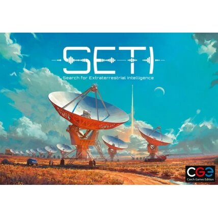 SETI: Search for Extraterrestrial Intelligence (2024) Board Game SETI: Search for Extraterrestrial Intelligence (2024) Board Game
