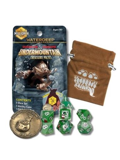 Sirius Dice - Dungeon & Dragons Undermountain Treasure Pack Sirius Dice - Dungeon & Dragons Undermountain Treasure Pack