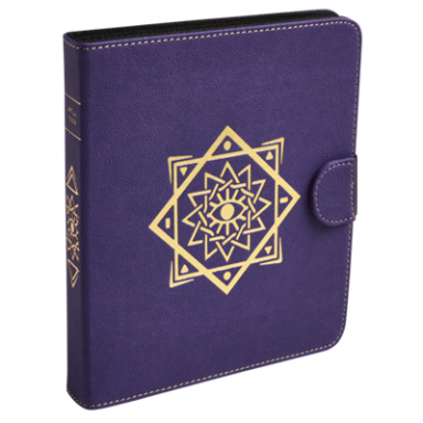 Spell Codex Portfolio - Arcane Purple