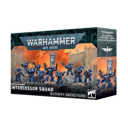 SPACE MARINES: INTERCESSOR SQUAD miniatures SPACE MARINES: INTERCESSOR SQUAD miniatures