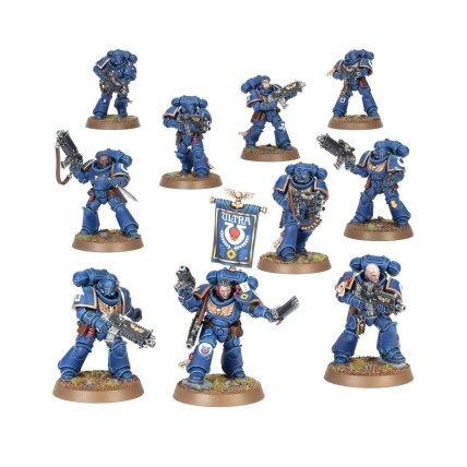SPACE MARINES: INTERCESSOR SQUAD miniatures 1 SPACE MARINES: INTERCESSOR SQUAD miniatures 1