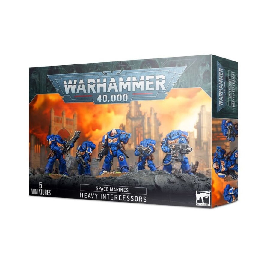 SPACE MARINES HEAVY INTERCESSORS SPACE MARINES HEAVY INTERCESSORS