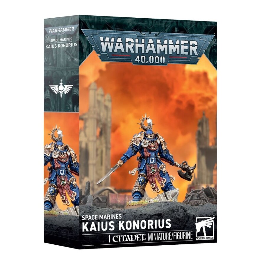 SPACE MARINES: KAIUS KONORIUS miniatiure