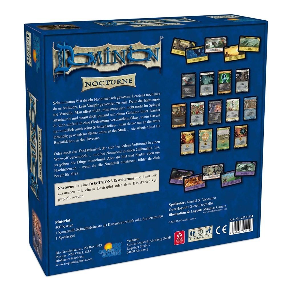 Dominion: Nocturne (2017) Board Game Expansion 2 Dominion: Nocturne (2017) Board Game Expansion 2