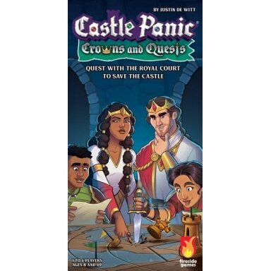 Board game expansion Castle Panic: Crowns and Quests (2022)