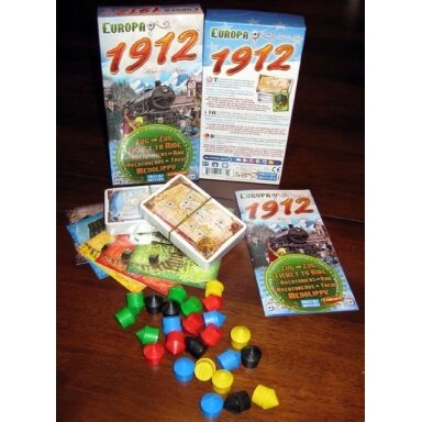Board game expansion Ticket to Ride: Europa 1912 (2009)