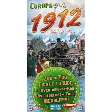 Board game expansion Ticket to Ride: Europa 1912 (2009)