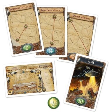 Board game expansion Ticket to Ride Map Collection: Volume 6 – France &amp; Old West (2017)