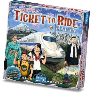 Board game expansion Ticket to Ride Map Collection: Volume 7 – Japan &amp; Italy (2019)
