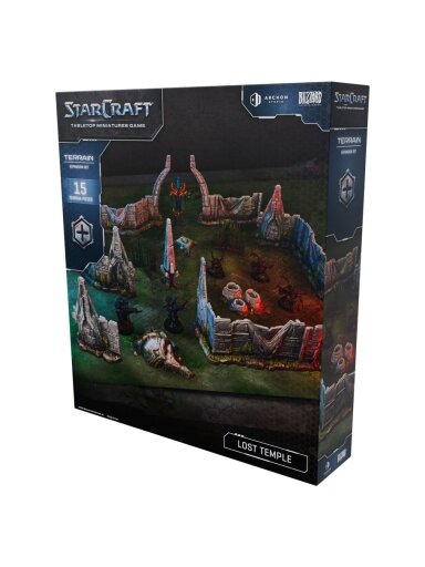 StarCraft® The Miniatures Game - Lost Temple - Terrain Expansion Set papildymas StarCraft® The Miniatures Game - Lost Temple - Terrain Expansion Set papildymas