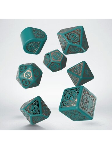 Steampunk Clockwork: Nautical Apparatus Modern Dice Set (Kauliukai) Steampunk Clockwork: Nautical Apparatus Modern Dice Set (Kauliukai)