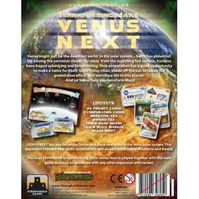 Board game expansion Terraforming Mars: Venus Next (2017) 1 Board game expansion Terraforming Mars: Venus Next (2017) 1