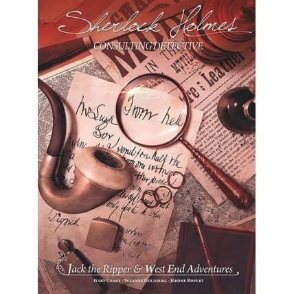Sherlock Holmes Consulting Detective: Jack the Ripper & West End Adventures (2017) Board Game Sherlock Holmes Consulting Detective: Jack the Ripper & West End Adventures (2017) Board Game