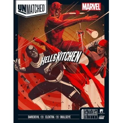 Board game Unmatched: Hell's Kitchen (2022) Board game Unmatched: Hell's Kitchen (2022)