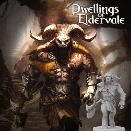 Dwellings of Eldervale: Minotaur (2020) Board Game Expansion Dwellings of Eldervale: Minotaur (2020) Board Game Expansion