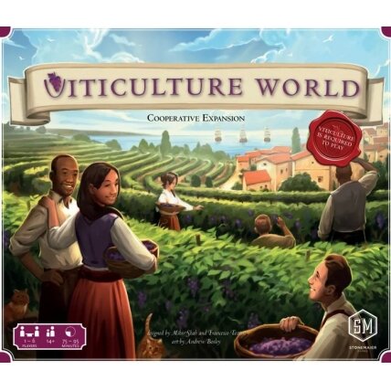 Viticulture World: Cooperative Expansion (2022) Board Game Expansion Viticulture World: Cooperative Expansion (2022) Board Game Expansion