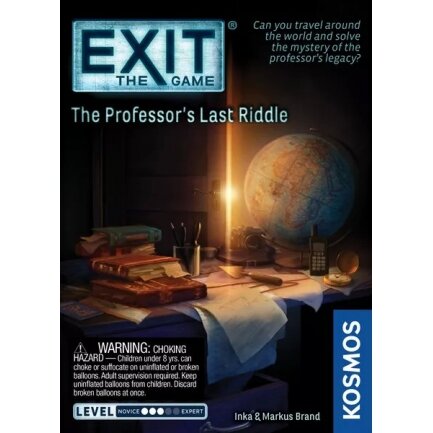 Exit: The Game - The Professor's Last Riddle (2022) Board game Exit: The Game - The Professor's Last Riddle (2022) Board game