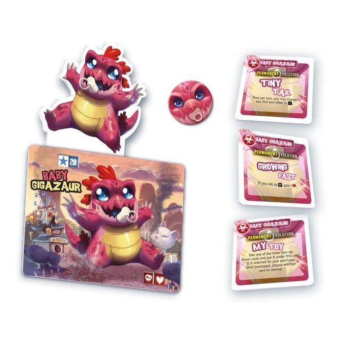 King of Tokyo: Baby Gigazaur (2023) Board Game Expansion 1 King of Tokyo: Baby Gigazaur (2023) Board Game Expansion 1