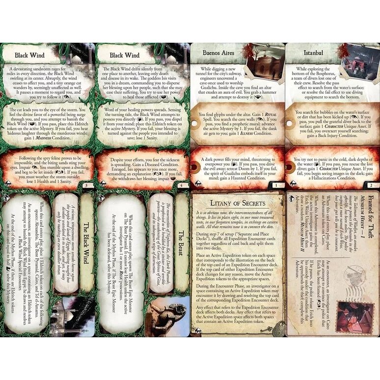 Eldritch Horror: Under the Pyramids (2015) Board game expansion 2 Eldritch Horror: Under the Pyramids (2015) Board game expansion 2