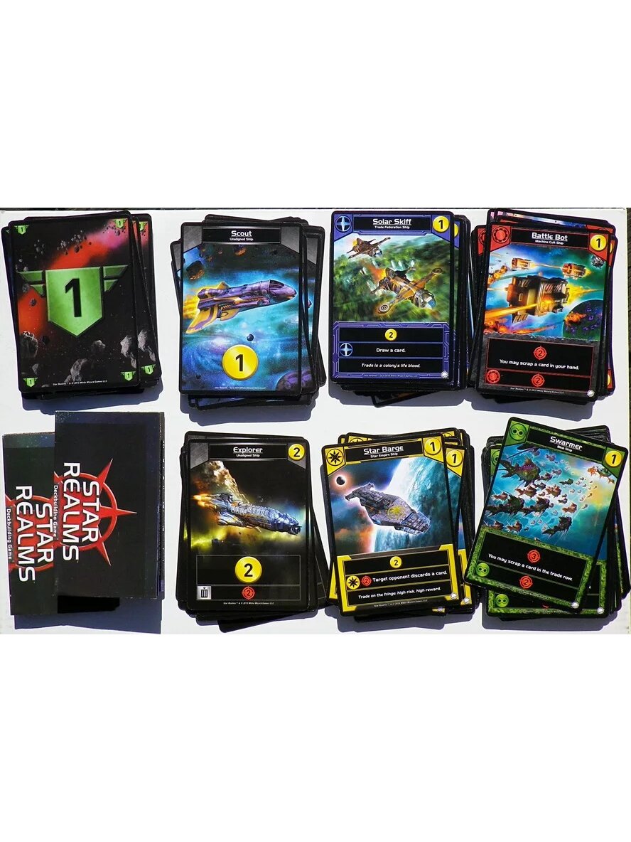 Star Realms Colony Wars stalo žaidimas 2 Star Realms Colony Wars stalo žaidimas 2