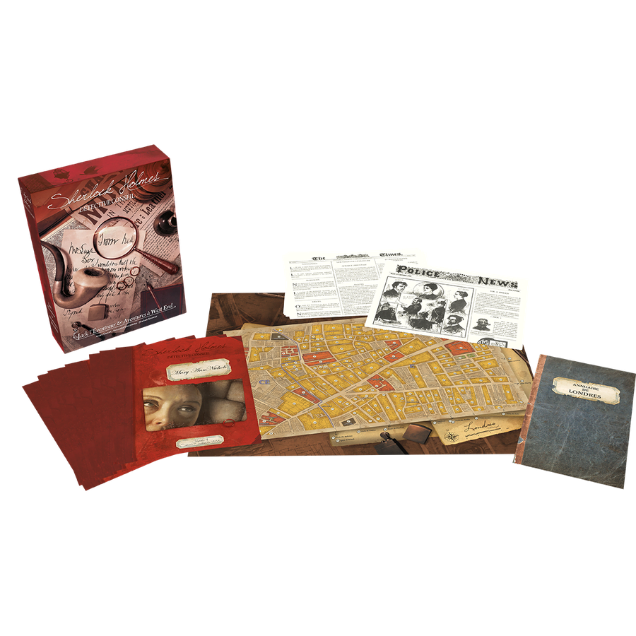 Sherlock Holmes Consulting Detective: Jack the Ripper & West End Adventures (2017) Board Game 1 Sherlock Holmes Consulting Detective: Jack the Ripper & West End Adventures (2017) Board Game 1