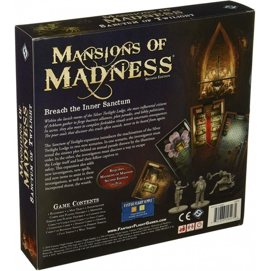 Mansions of Madness: Second Edition – Sanctum of Twilight: Expansion (2018) Board Game Expansion 1 Mansions of Madness: Second Edition – Sanctum of Twilight: Expansion (2018) Board Game Expansion 1