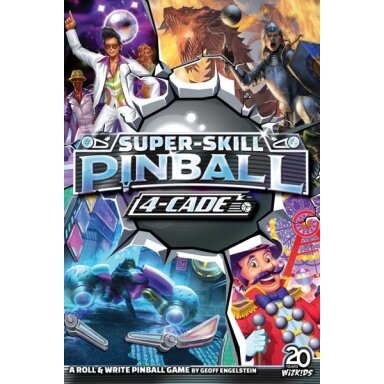Super-Skill Pinball: 4-Cade (2020) Board Game