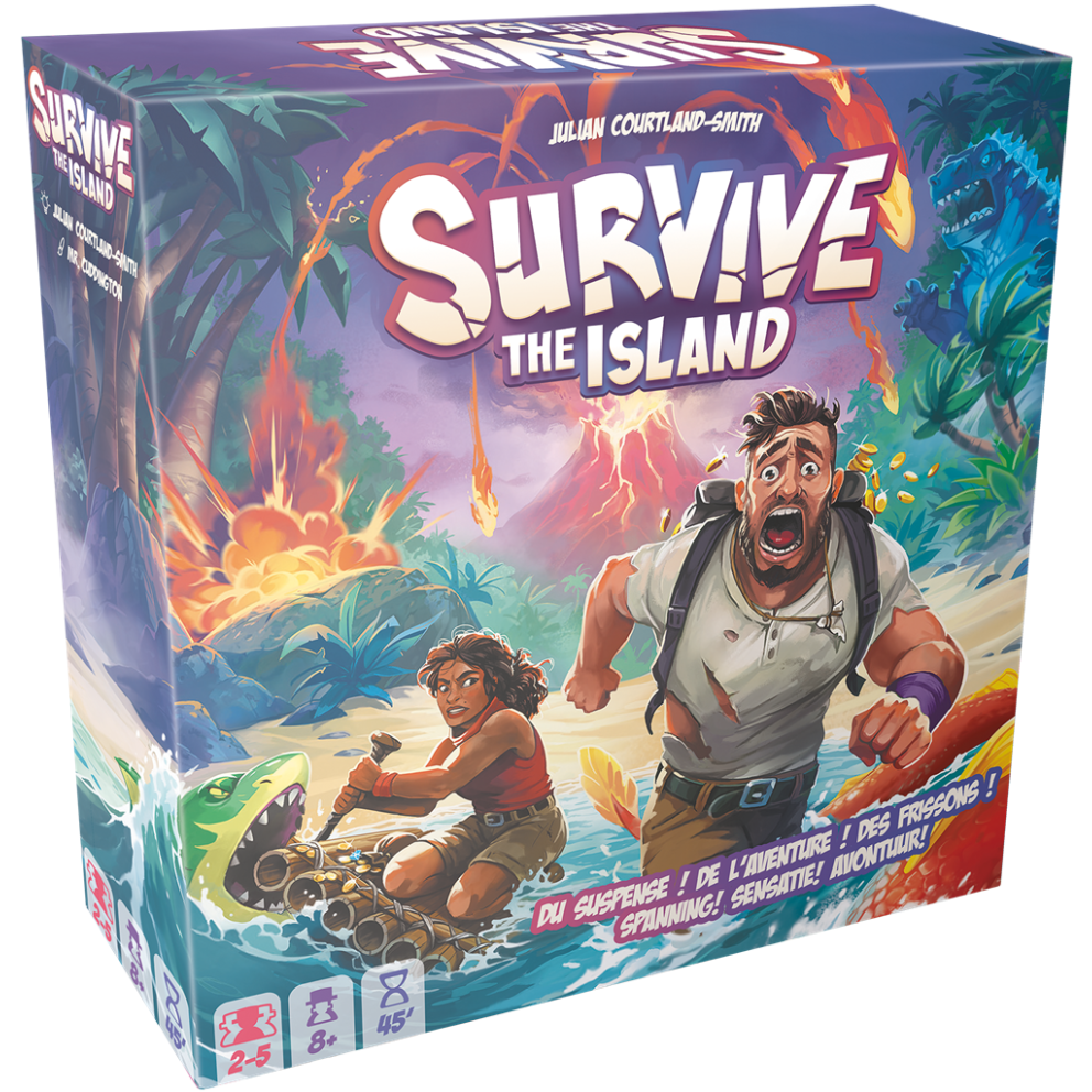 Survive the Island Board game