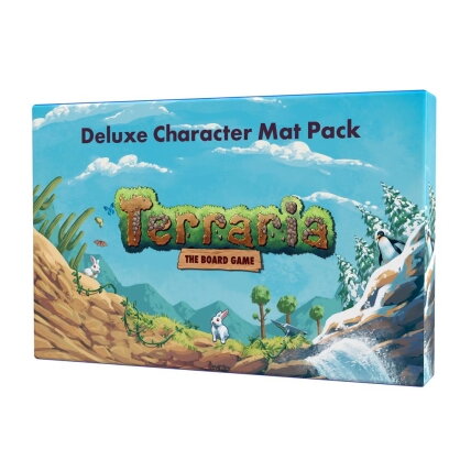 Terraria: The Board Game Deluxe Player Mats - board game expansion Terraria: The Board Game Deluxe Player Mats - board game expansion