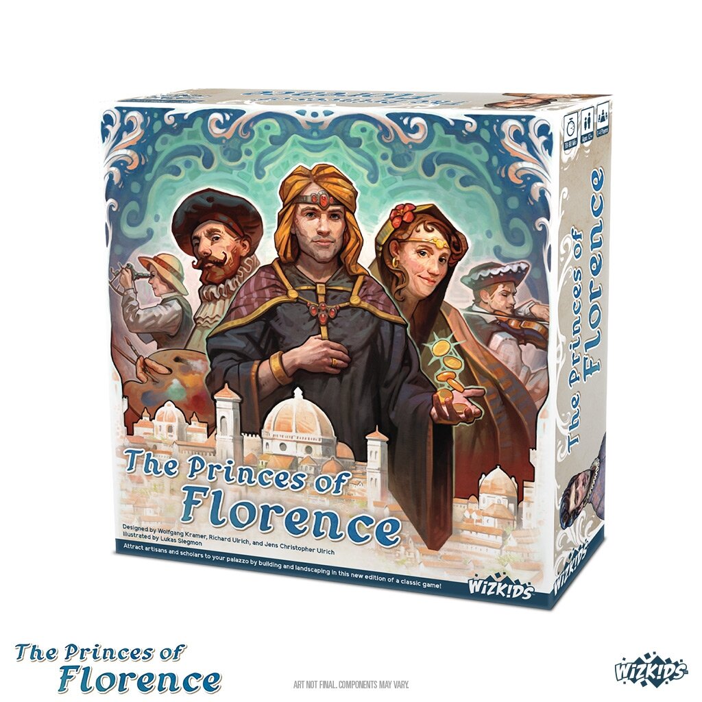 The Princes of Florence Board Game The Princes of Florence Board Game