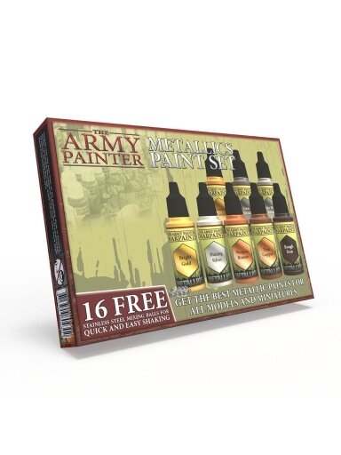 The Army Painter - Metallics Paint Set