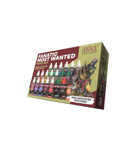 The Army Painter - Warpaints Fanatic: Most Wanted Paint Set