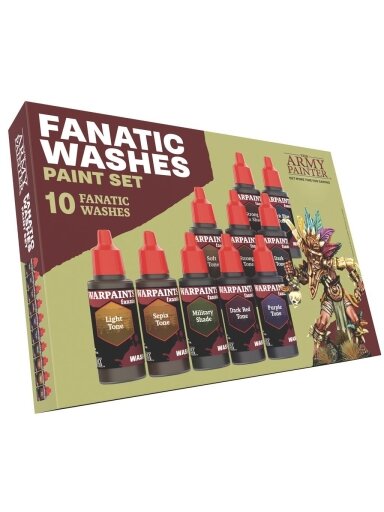 The Army Painter - Warpaints Fanatic: Washes Paint Set