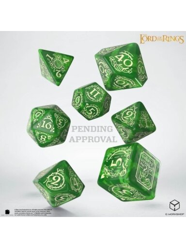 The Lord of the Rings: Shire Dice Set kauliukai The Lord of the Rings: Shire Dice Set kauliukai