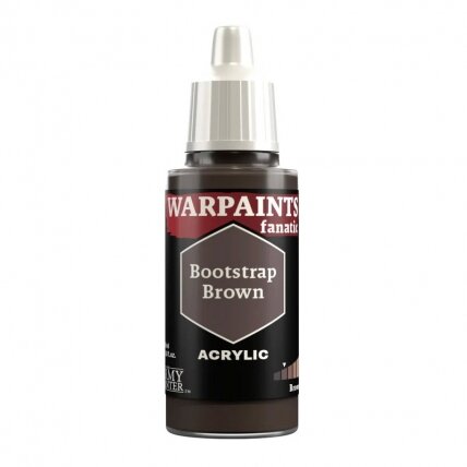 The Army Painter - Warpaints Fanatic: Bootstrap Brown The Army Painter - Warpaints Fanatic: Bootstrap Brown