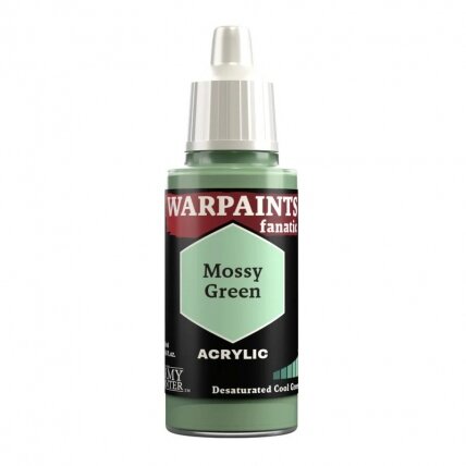 The Army Painter - Warpaints Fanatic: Mossy Green The Army Painter - Warpaints Fanatic: Mossy Green