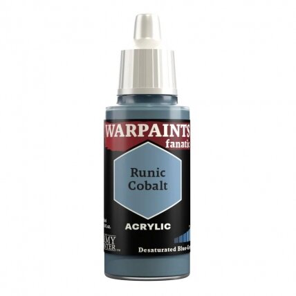 The Army Painter - Warpaints Fanatic: Runic Cobalt The Army Painter - Warpaints Fanatic: Runic Cobalt