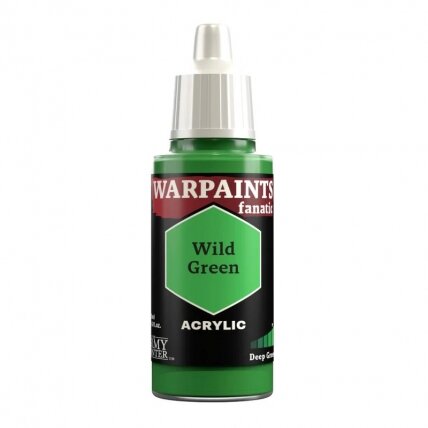 The Army Painter - Warpaints Fanatic: Wild Green The Army Painter - Warpaints Fanatic: Wild Green