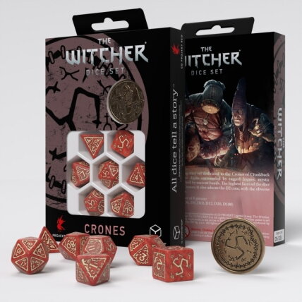 The Witcher Dice Set. Crones - Brewess The Witcher Dice Set. Crones - Brewess