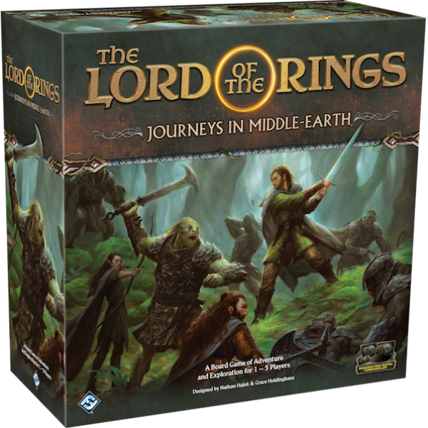 The Lord of the Rings: Journeys in Middle-earth (2019) Board Game